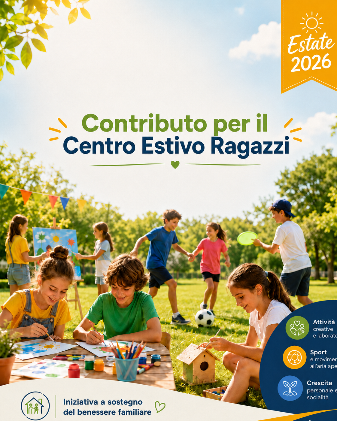 Contributo Centro Estivo 2026