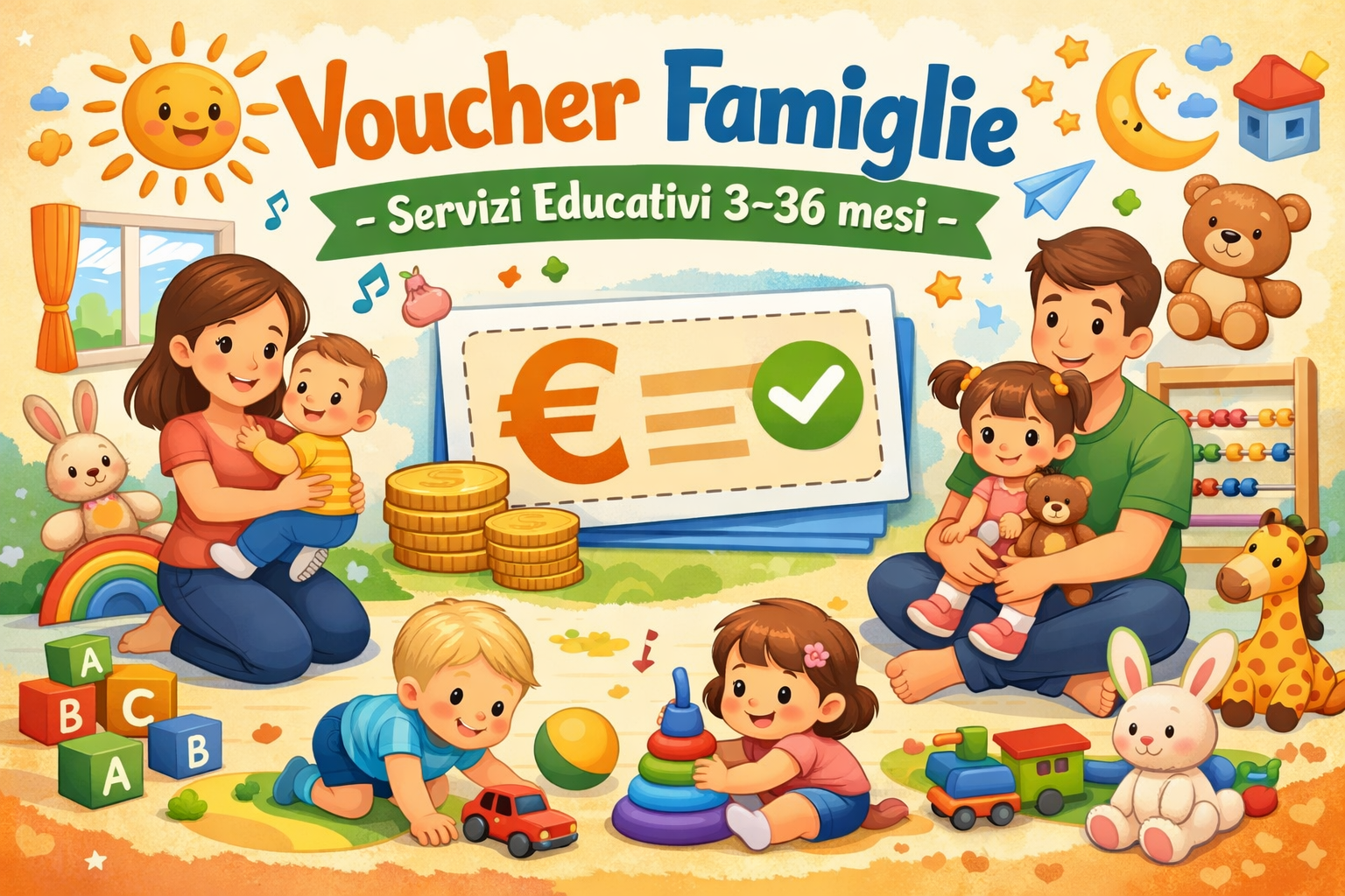 Voucher famiglie 3-36 mesi